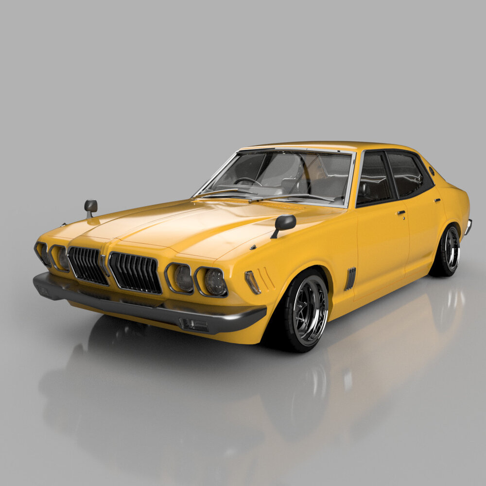 1/24スケール 国内セダン自動車モデルキット